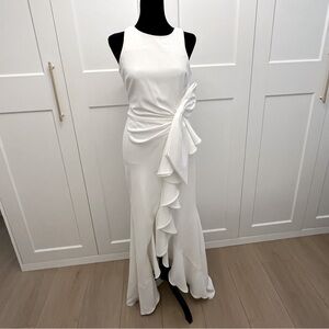 Badgley Mischka Women's Ivory dress